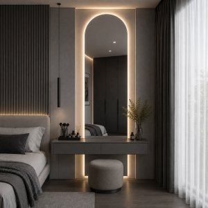 Vedere suplimentară – Oglindă tip arcadă Vela