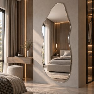 Vedere suplimentară – Oglindă asimetrică cu fatetă Vesa